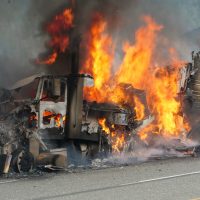 semi-truck accident semi-truck accident